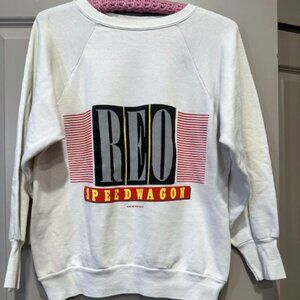 Vintage 1984 REO SPEEDWAGON Sweatshirt
